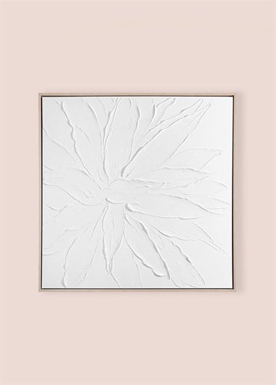 The Mia Kabartma Kanvas Tablo 80x80 cm TBL0079