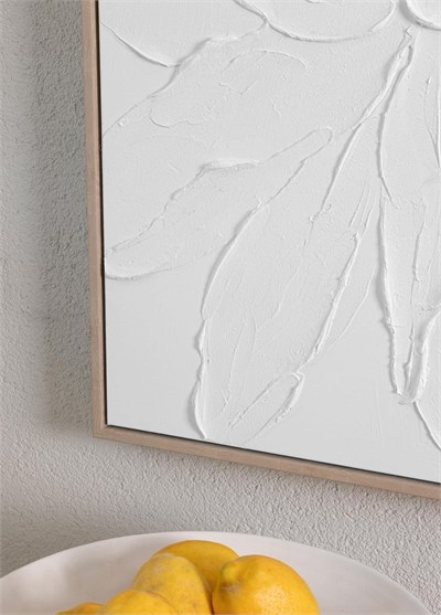 The Mia Kabartma Kanvas Tablo 80x80 cm TBL0079