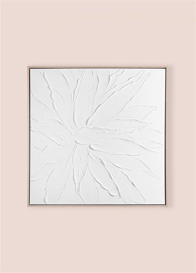 The Mia Kabartma Kanvas Tablo 80x80 cm TBL0079