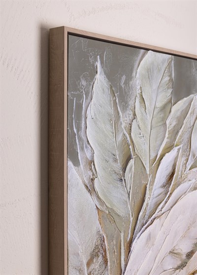 The Mia Luna Leaf Kanvas Tablo 70x100 Cm
