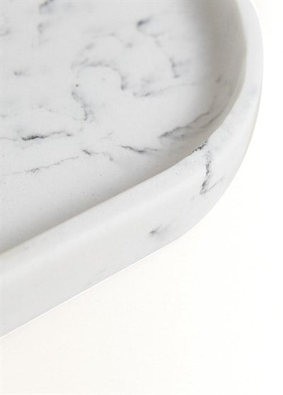 The Mia Marble Makyaj Aynası 18x10x25 cm