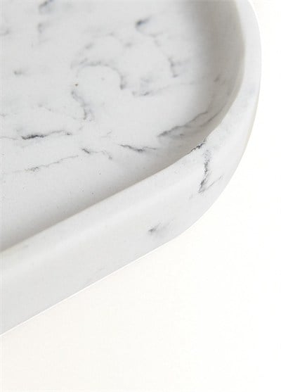 The Mia Marble Makyaj Aynası 18x10x25 cm
