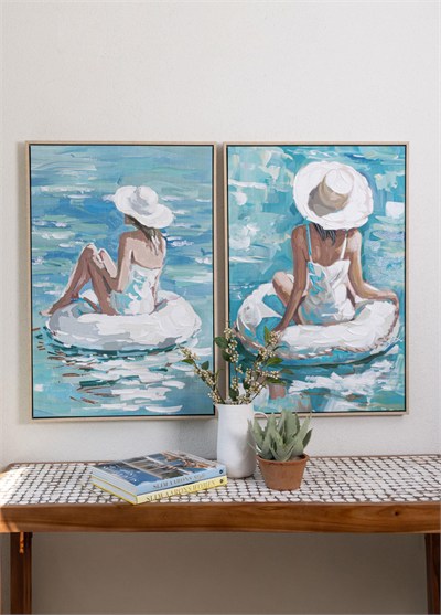 The Mia Summer Kanvas Tablo 60x90 cm TBL0070