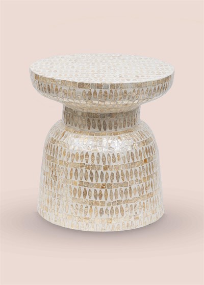 The Mia Sedef Tabure Yan Sehpa 38x40 cm TLC0101