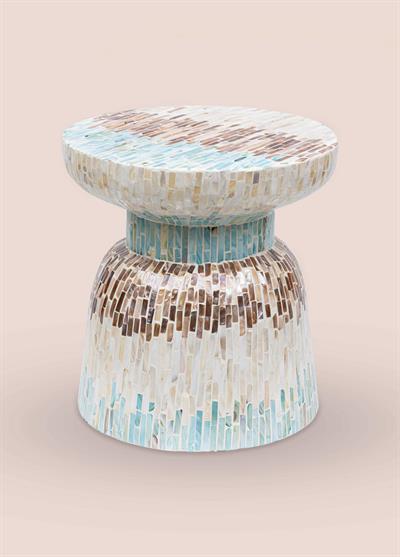 The Mia Sedef Tabure Yan Sehpa 38x40 cm TLC0103