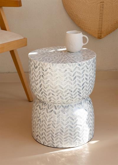 The Mia Sedef Tabure Yan Sehpa 35x50cm TLC0137