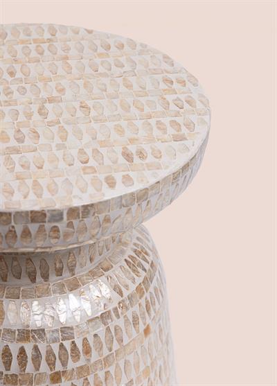 The Mia Sedef Tabure Yan Sehpa 38x40 cm TLC0101