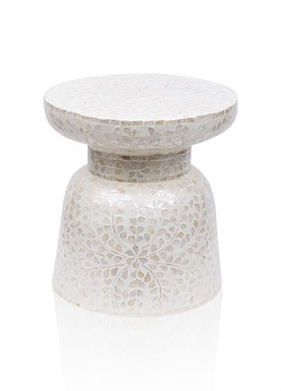 The Mia Sedef Tabure Yan Sehpa 38x40 cm TLC0102