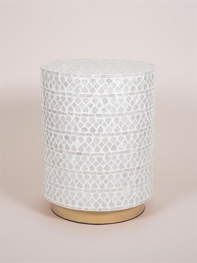 The Mia Sedef Tabure Yan Sehpa 35x45 cm