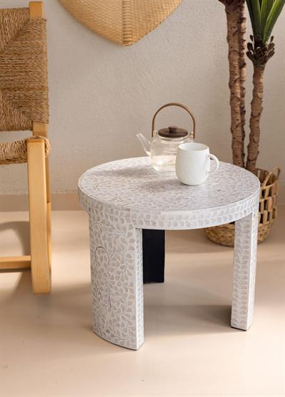 The Mia Sedef Tabure Yan Sehpa 66x48 cm TLC0117