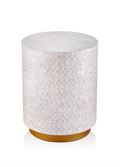 The Mia Sedef Tabure Yan Sehpa 35x45 cm