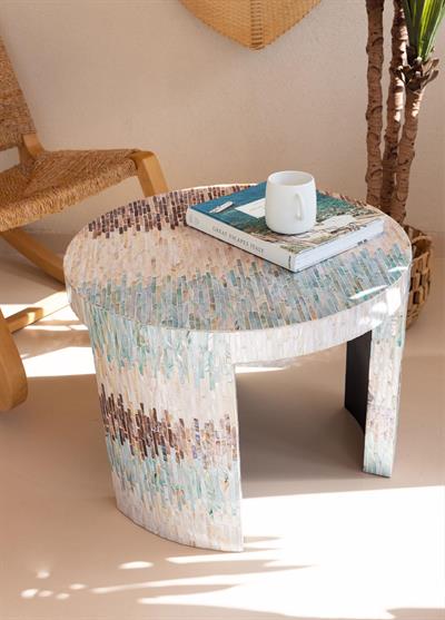 The Mia Sedef Tabure Yan Sehpa 66x48 cm TLC0119