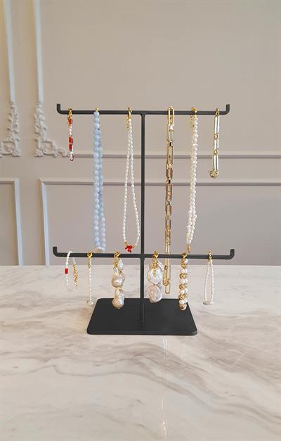 The Mia Takılık 2li Siyah 30x25 cm