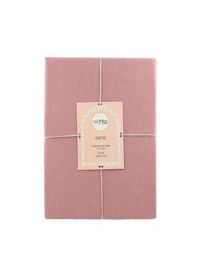 The Mia Cotta Old Rose Tek Kişilik Lastikli Çarşaf 200x100