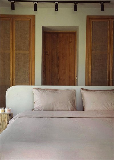 The Mia Cotta Beige Tek Kişilik Nevresim 220x160 Cm