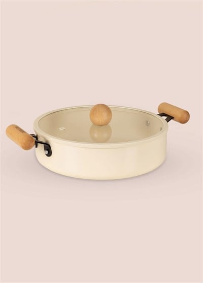 The Mia Cucina Di Mia Sığ Seramik Tencere 26 cm