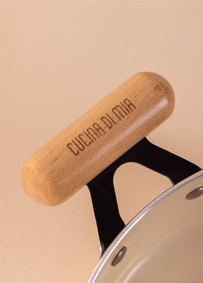 The Mia Cucina Di Mia Sığ Seramik Tencere 24 cm