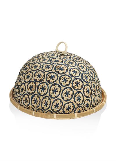 The Mia Bambu Natural Tepsi 42x42x25 cm