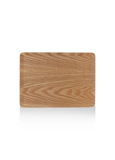 The Mia Natura Kaydırmaz Ahşap Tepsi 36x28 cm