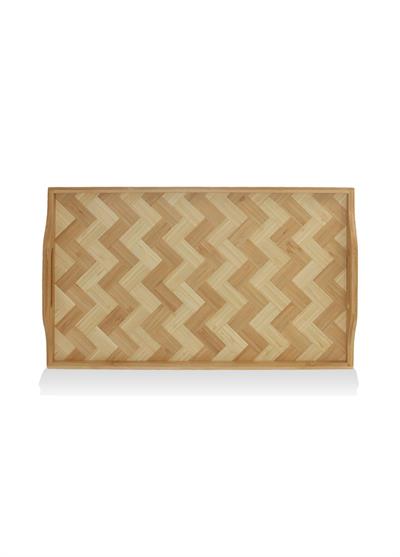 The Mia Wicker Bambu Katlanır Keyif Tepsisi 50x30 cm