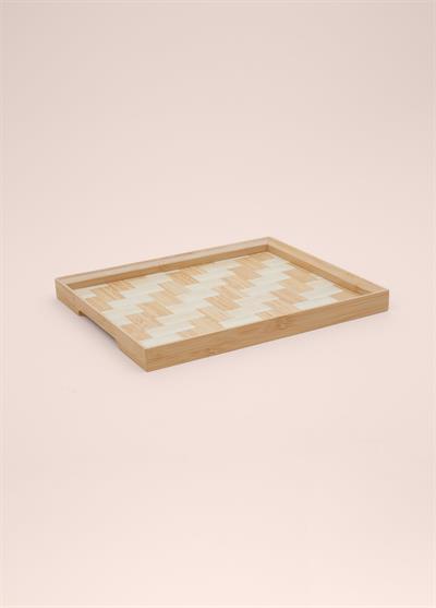 The Mia Wicker Bambu Tepsi 31x25 cm TPS0066