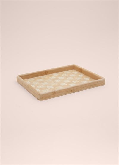 The Mia Wicker Bambu Tepsi 31x25 cm TPS0068