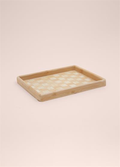 The Mia Wicker Bambu Tepsi 31x25 cm TPS0068