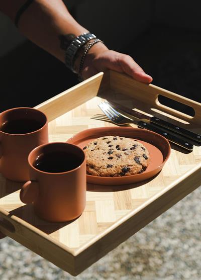 The Mia Wicker Bambu Tepsi 33x23 cm TPS0074