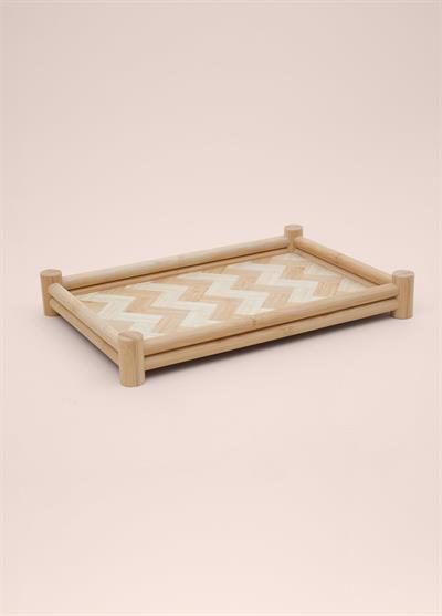 The Mia Wicker Bambu Tepsi 36x25 cm TPS0072