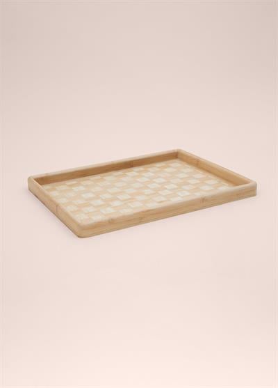 The Mia Wicker Bambu Tepsi 40x31 cm TPS0067