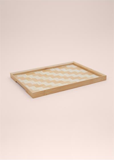 The Mia Wicker Bambu Tepsi 40x31 cm TPS0065