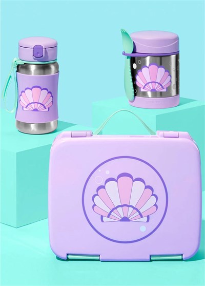 Skip Hop Spark Style Paslanmaz Çelik Termos Deniz Kabuğu