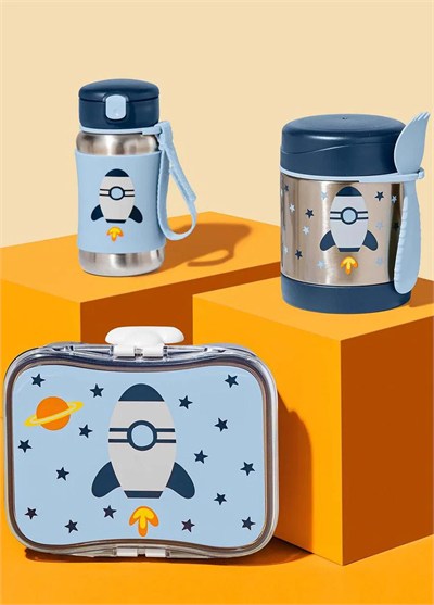 Skip Hop Spark Style Pipetli Paslanmaz Çelik Suluk Roket