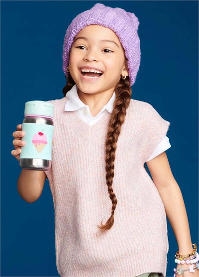 Skip Hop Spark Style Pipetli Paslanmaz Çelik Suluk Dondurma