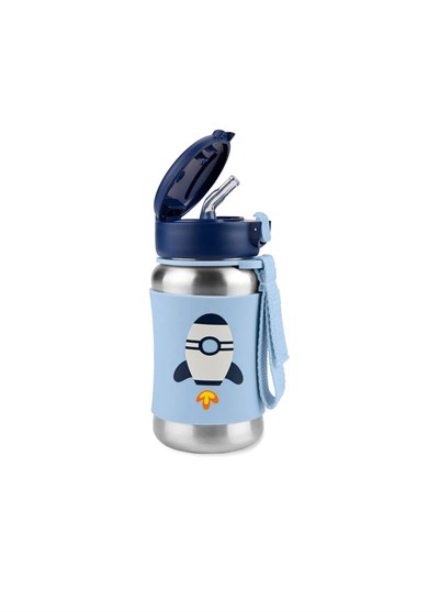 Skip Hop Spark Style Pipetli Paslanmaz Çelik Suluk Roket
