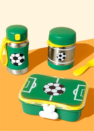 Skip Hop Spark Style Paslanmaz Çelik Termos Futbol