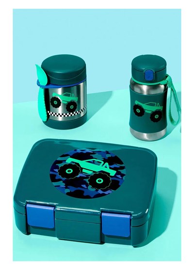 Skip Hop Spark Style Pipetli Paslanmaz Çelik Suluk Kamyon