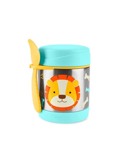 Skip Hop Zoo Paslanmaz Çelik Termos Aslan