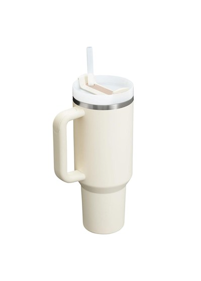 Stanley Quencher Pipetli Termos Bardak Cream 1.18 Lt