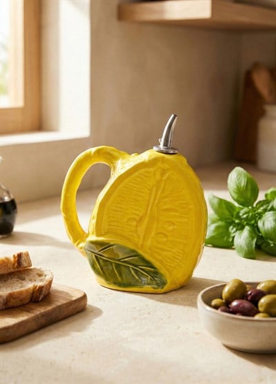 The Mia Artigiano Yağdanlık Sarı 13 cm