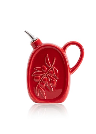 The Mia Artigiano Yağdanlık Kırmızı 18 cm