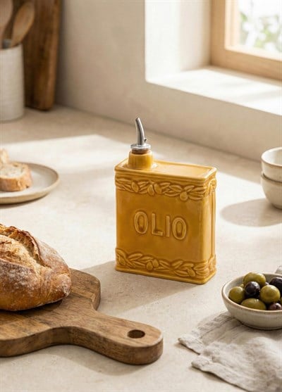 The Mia Artigiano Yağdanlık Sarı 13 cm