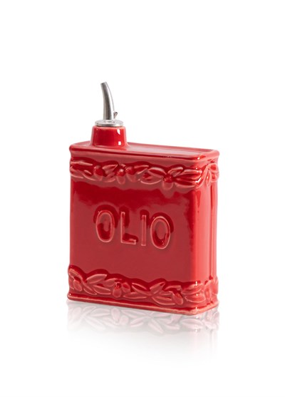 The Mia Artigiano Yağdanlık Kırmızı 13 cm