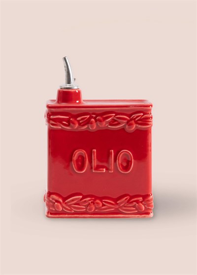 The Mia Artigiano Yağdanlık Kırmızı 13 cm