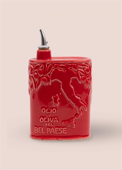 The Mia Artigiano Yağdanlık Kırmızı 17 cm