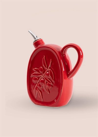 The Mia Artigiano Yağdanlık Kırmızı 18 cm