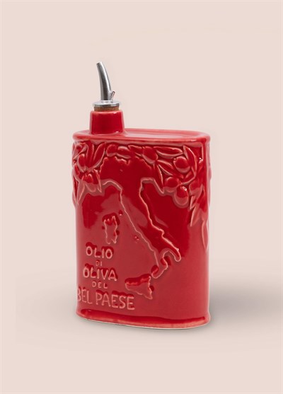 The Mia Artigiano Yağdanlık Kırmızı 17 cm