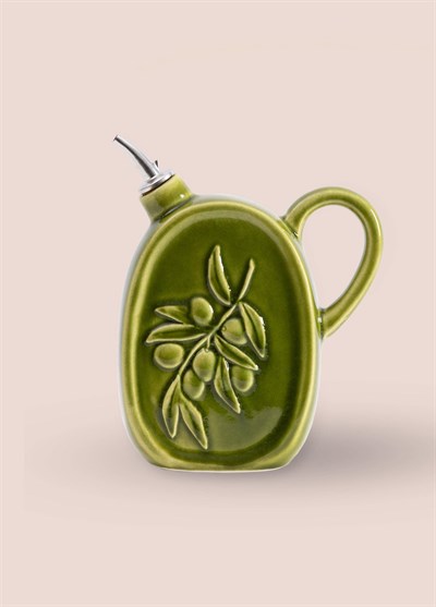 The Mia Artigiano Yağdanlık Yeşil 18 cm