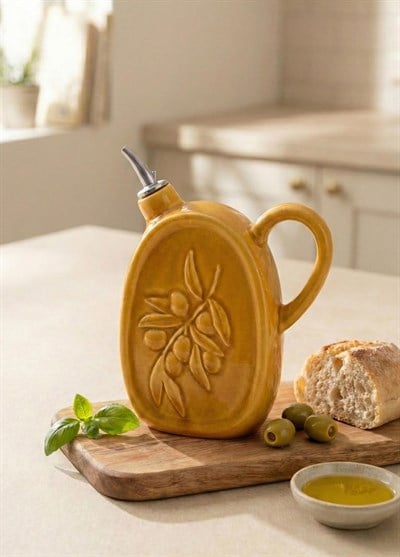 The Mia Artigiano Yağdanlık Sarı 18 cm