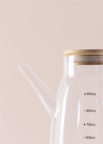 The Mia Bamboo Cam Zeytinyağı Şişesi 900 cc SSE0040